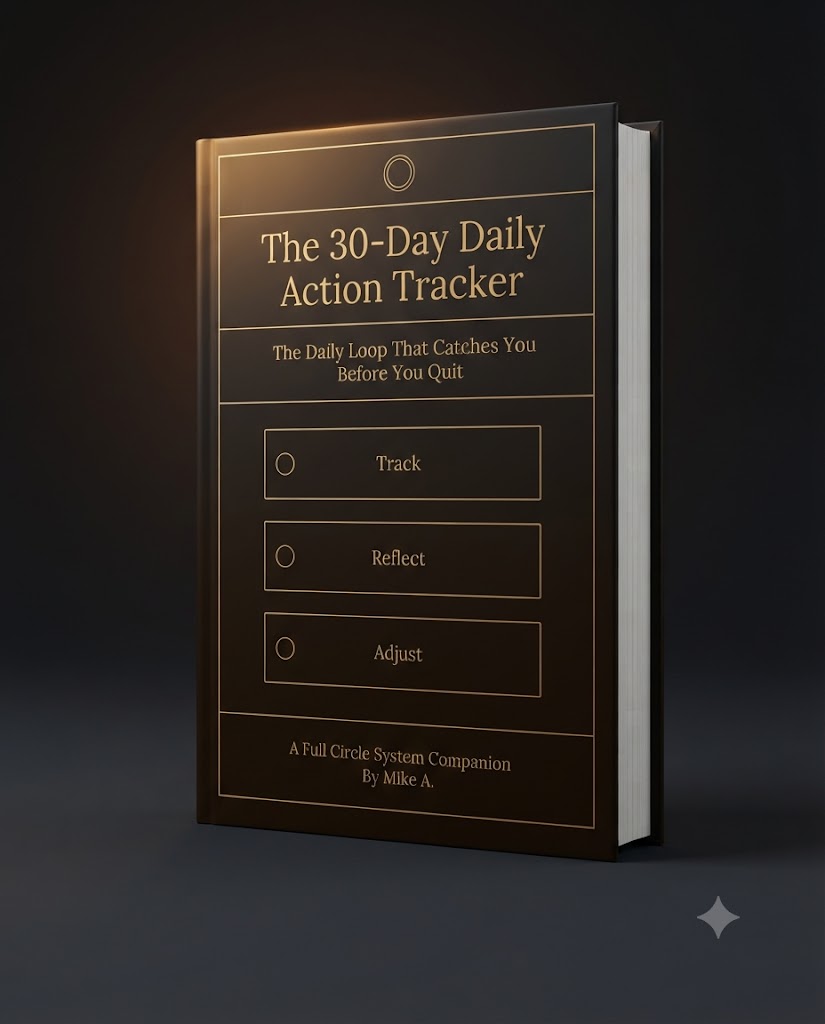 The 30-Day Daily Action Tracker cover