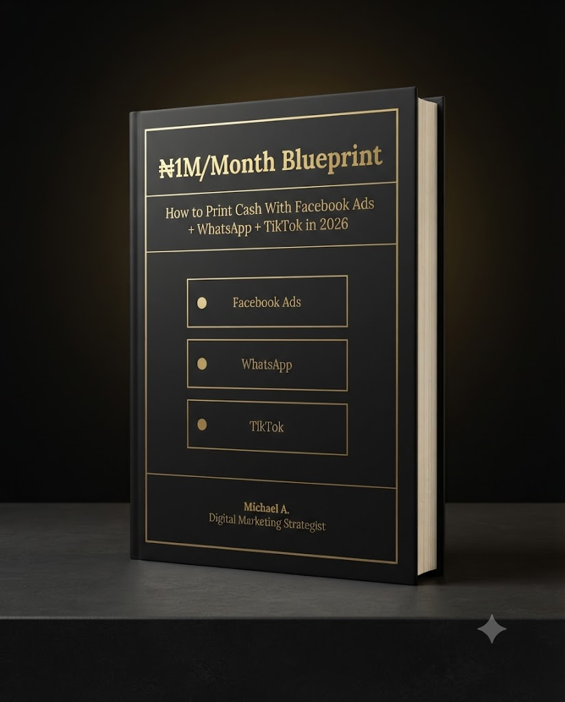 ₦1M/Month Blueprint — How to Print Cash With Facebook Ads, WhatsApp, and TikTok in 2026, by Michael A.